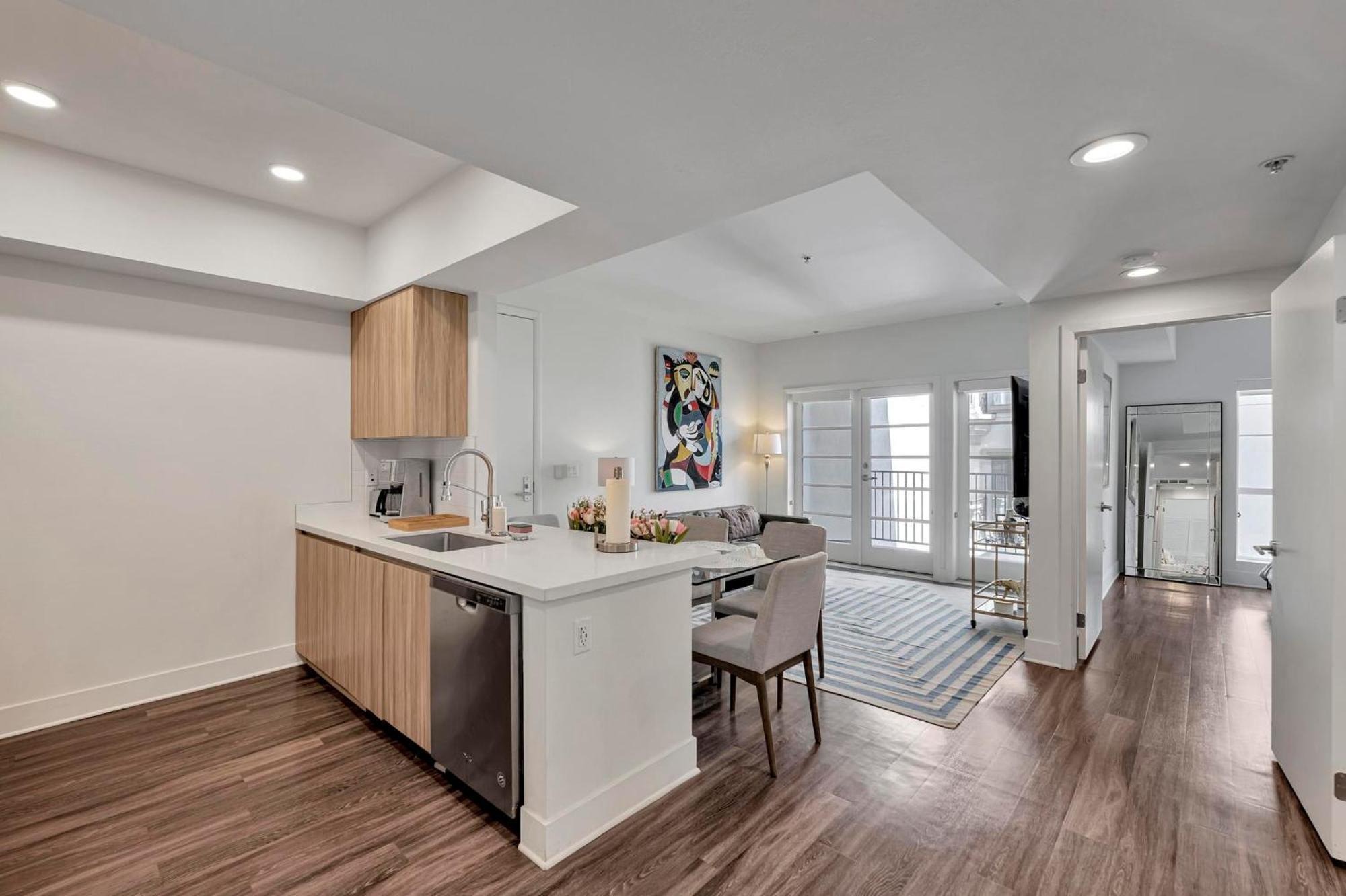 7 Large Down Town Santa Monica Apartment Los Angeles Bagian luar foto